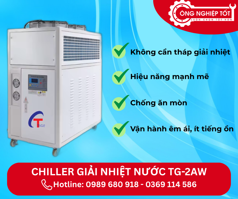 Những ưu điểm nổi bật của Chiller TG-2AW